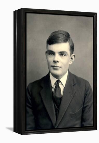 Alan Turing, 1928 (B/W Photo)-Anonymous Anonymous-Framed Premier Image Canvas