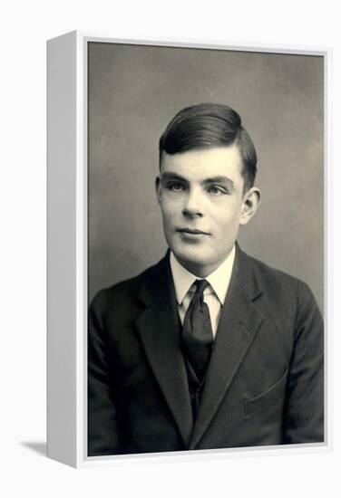 Alan Turing, 1928 (B/W Photo)-Anonymous Anonymous-Framed Premier Image Canvas
