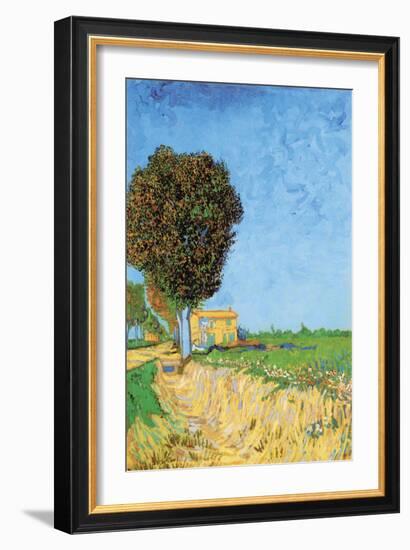 Alane Near Arles-Vincent van Gogh-Framed Art Print