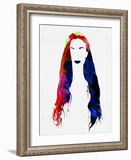 Alanis Watercolor II-Lana Feldman-Framed Art Print