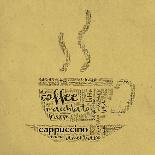 Coffee Cup Of Words-alanuster-Art Print