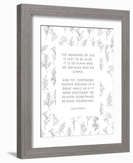 Alanwatts-Beth Cai-Framed Giclee Print