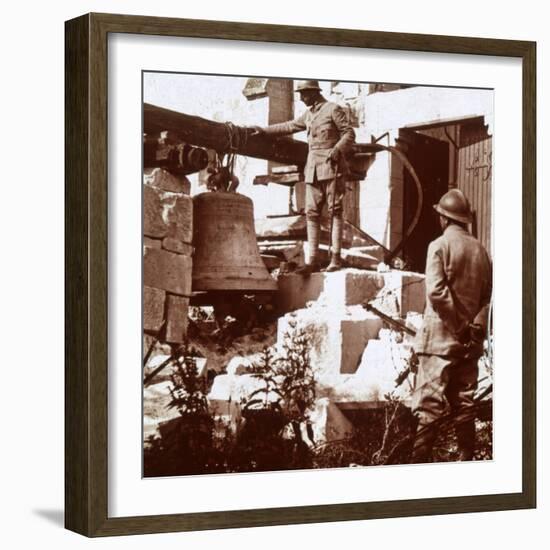 Alarm bell, c1914-c1918-Unknown-Framed Photographic Print