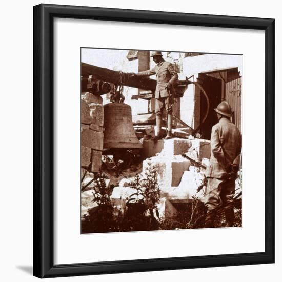 Alarm bell, c1914-c1918-Unknown-Framed Photographic Print