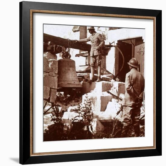 Alarm bell, c1914-c1918-Unknown-Framed Photographic Print