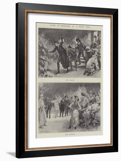 Alarm of Burglars at a Fancy Ball-Arthur Hopkins-Framed Giclee Print