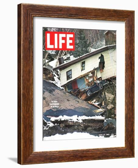 Alaska Earthquake, April 10, 1964-Stan Wayman-Framed Photographic Print