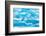 Alaska, Glacier Bay National Park. Close Up of Blue Ice-Jaynes Gallery-Framed Photographic Print