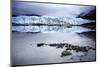 Alaska Glacier Lake - Wide Angle View-Leieng-Mounted Photographic Print