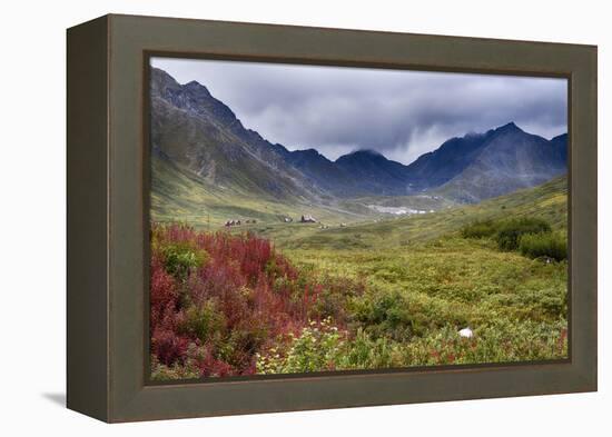 Alaska, Hatchers Pass Lodge-Savanah Stewart-Framed Premier Image Canvas