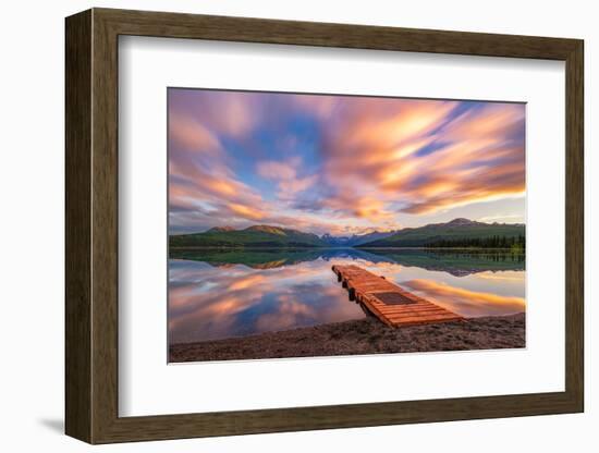 Alaska Lodge-Bruce Getty-Framed Photographic Print