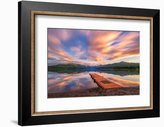 Alaska Lodge-Bruce Getty-Framed Photographic Print