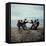 Alaska: Native Alaskan Children Playing a Game of Tug-Of-War-Ralph Crane-Framed Premier Image Canvas