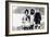 Alaska - Native Children in Parkas-Lantern Press-Framed Art Print