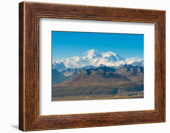 Alaska Range seen from K'esugi Ridge Trail, Denali State Park, Matanuska-Susitna Borough-Jan Miracky-Framed Photographic Print