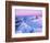 Alaska Range with Alpen Glow, Denali National Park, Alaska, USA-Dee Ann Pederson-Framed Photographic Print