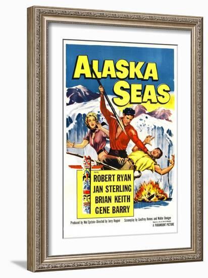 Alaska Seas-null-Framed Art Print