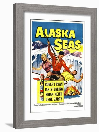 Alaska Seas-null-Framed Art Print