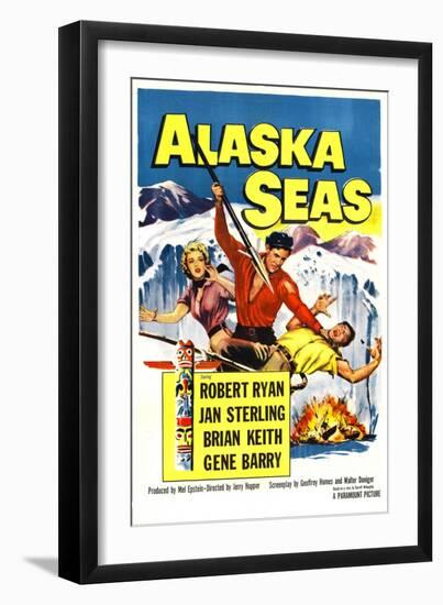 Alaska Seas-null-Framed Art Print