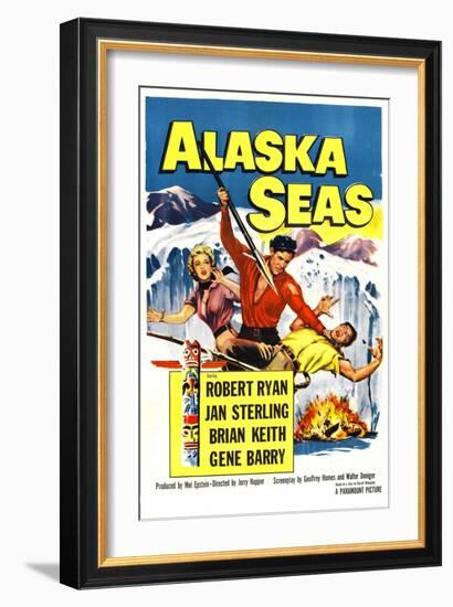 Alaska Seas-null-Framed Art Print