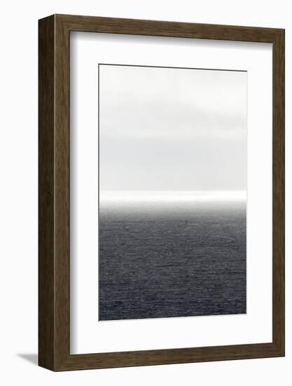 Alaska, Sitka, stormy gray day view over ocean-Savanah Plank-Framed Photographic Print