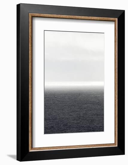 Alaska, Sitka, stormy gray day view over ocean-Savanah Plank-Framed Photographic Print