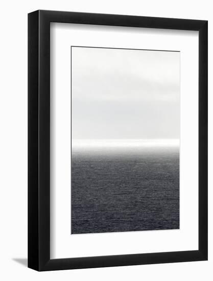 Alaska, Sitka, stormy gray day view over ocean-Savanah Plank-Framed Photographic Print