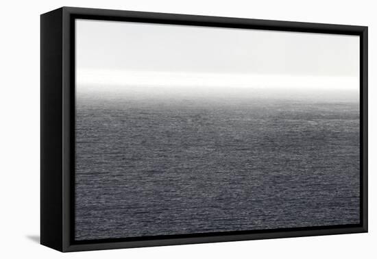 Alaska, Sitka, stormy gray day view over ocean-Savanah Plank-Framed Premier Image Canvas