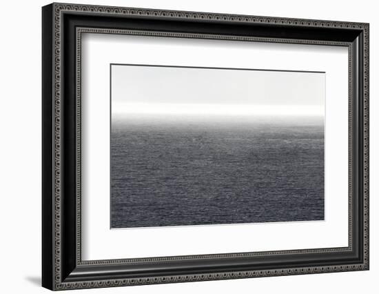 Alaska, Sitka, stormy gray day view over ocean-Savanah Plank-Framed Photographic Print