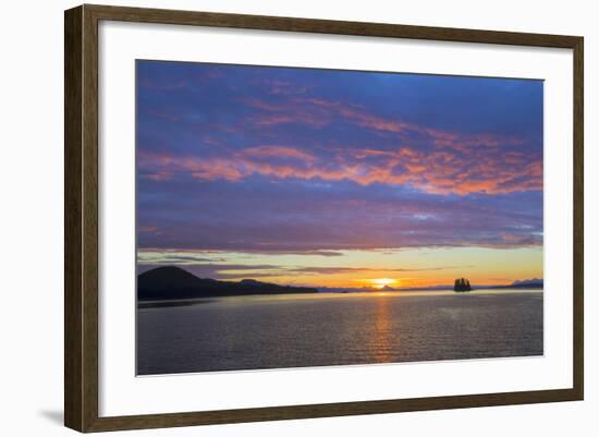 Alaska. Sunset on Flynn Cove-Jaynes Gallery-Framed Photographic Print