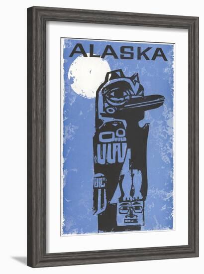 Alaska Travel Poster-null-Framed Art Print