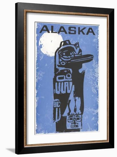 Alaska Travel Poster-null-Framed Art Print