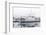 Alaska, Valdez. Two fishing boat in a foggy marina.-Janet Muir-Framed Photographic Print