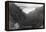 Alaska - View of Hurricane Gulch Bridge-Lantern Press-Framed Stretched Canvas