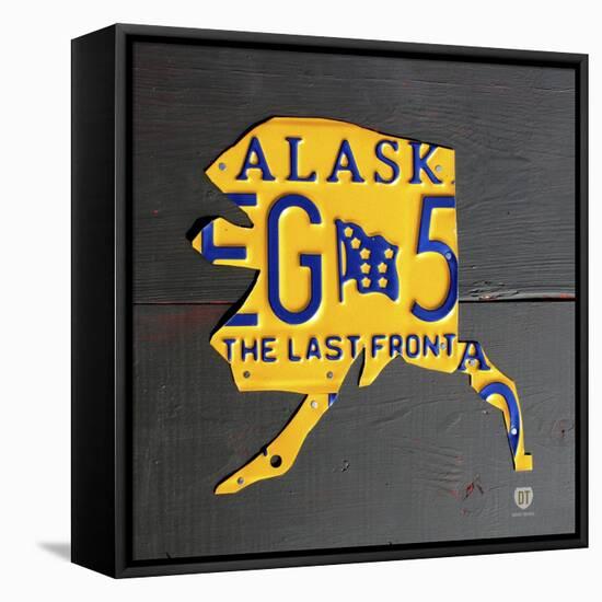 Alaska-Design Turnpike-Framed Premier Image Canvas