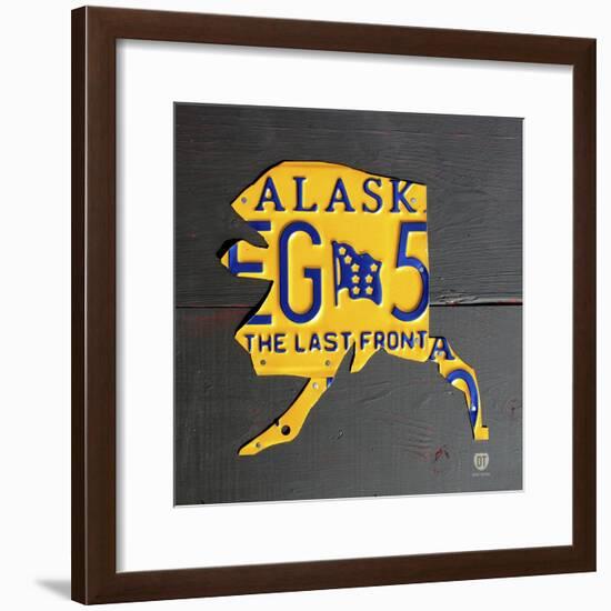 Alaska-Design Turnpike-Framed Giclee Print