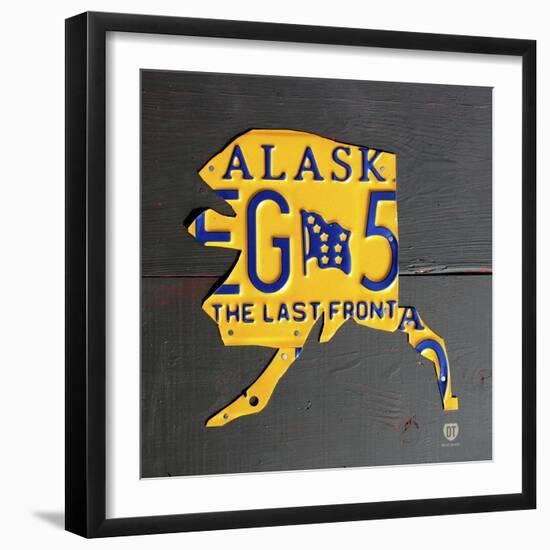 Alaska-Design Turnpike-Framed Giclee Print