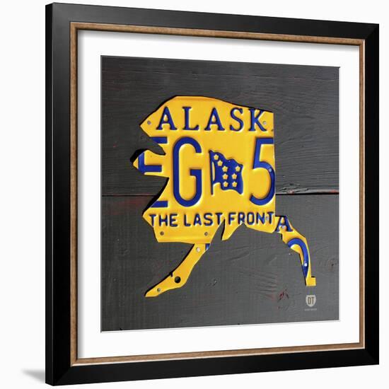 Alaska-Design Turnpike-Framed Giclee Print