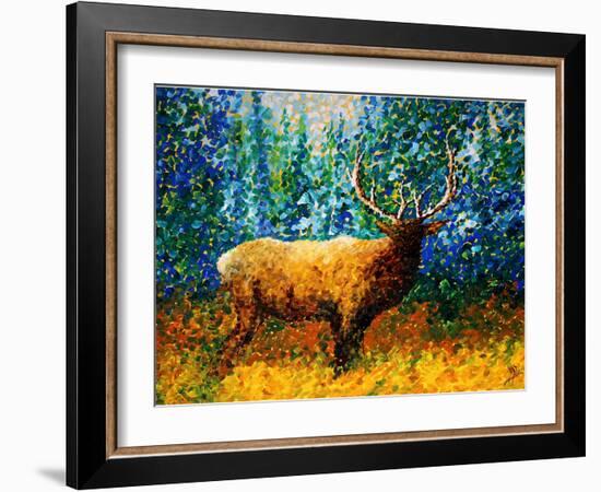 Alaskan Elk-Megan Aroon Duncanson-Framed Art Print