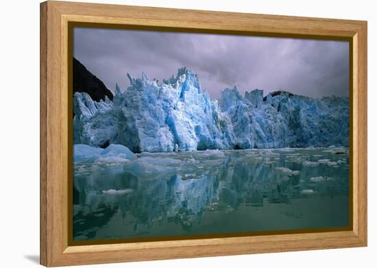 Alaskan Glacier-null-Framed Premier Image Canvas