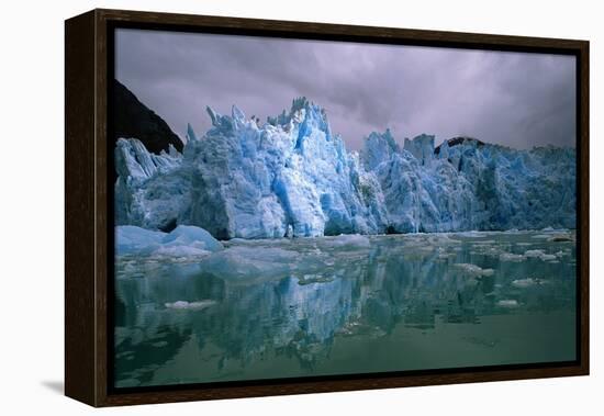 Alaskan Glacier-null-Framed Premier Image Canvas
