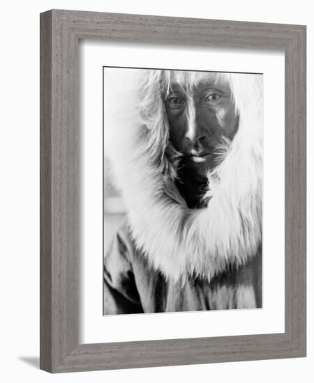 Alaskan Native-Edward S^ Curtis-Framed Giclee Print