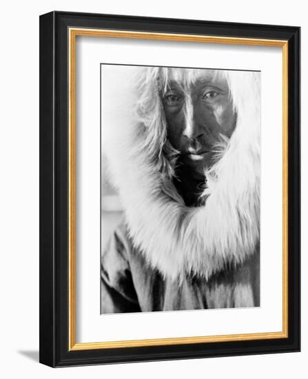 Alaskan Native-Edward S^ Curtis-Framed Giclee Print