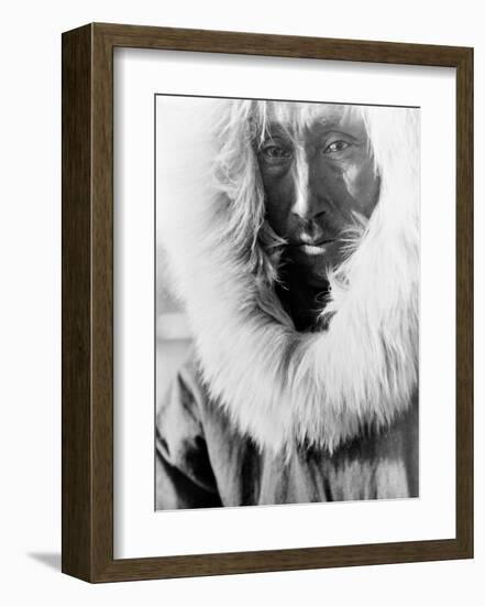 Alaskan Native-Edward S^ Curtis-Framed Giclee Print