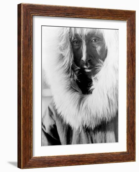 Alaskan Native-Edward S^ Curtis-Framed Giclee Print