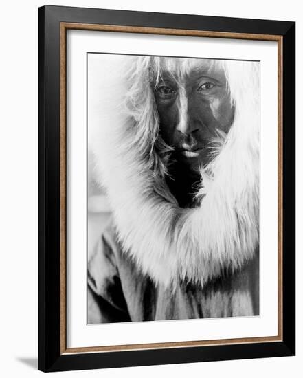 Alaskan Native-Edward S^ Curtis-Framed Giclee Print