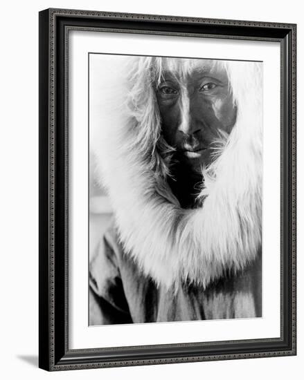Alaskan Native-Edward S^ Curtis-Framed Giclee Print