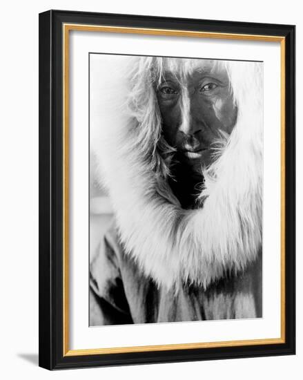 Alaskan Native-Edward S^ Curtis-Framed Giclee Print