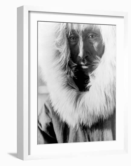 Alaskan Native-Edward S^ Curtis-Framed Giclee Print