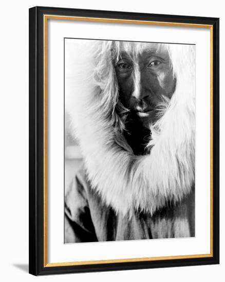 Alaskan Native-Edward S^ Curtis-Framed Giclee Print